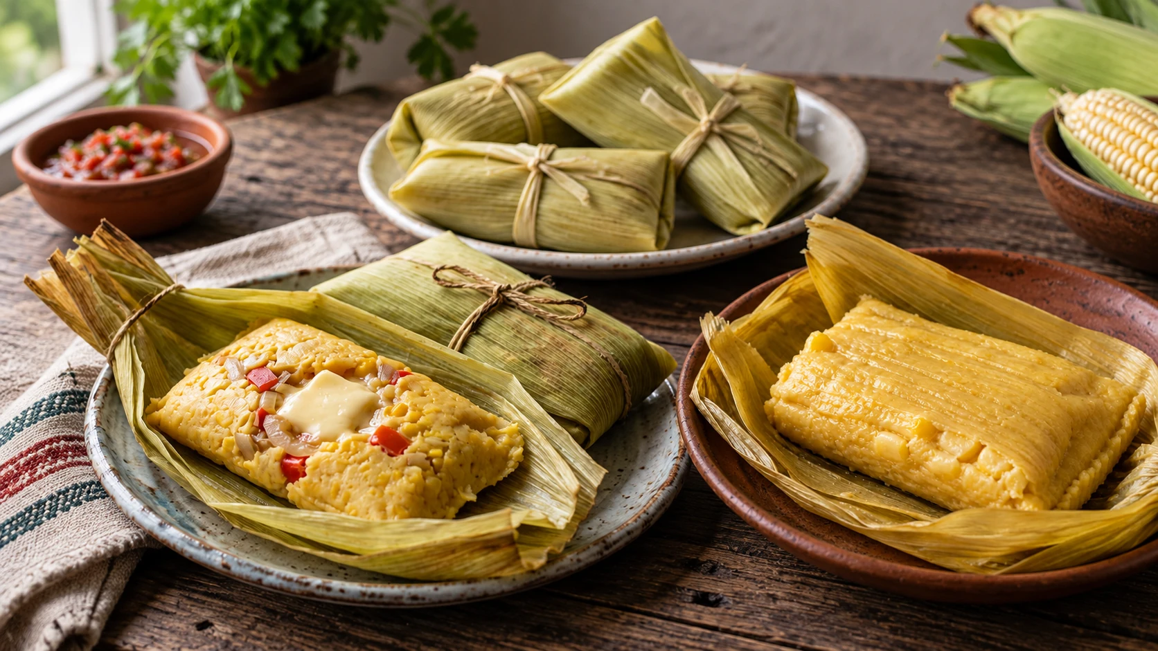 Argentine, Ecuadorian and Chilean humitas are related, not identical - best humita en chala near me